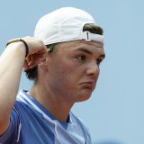 Le bout du tunnel pour Dominic Stricker ? KEYSTONE/PETER SCHNEIDER
